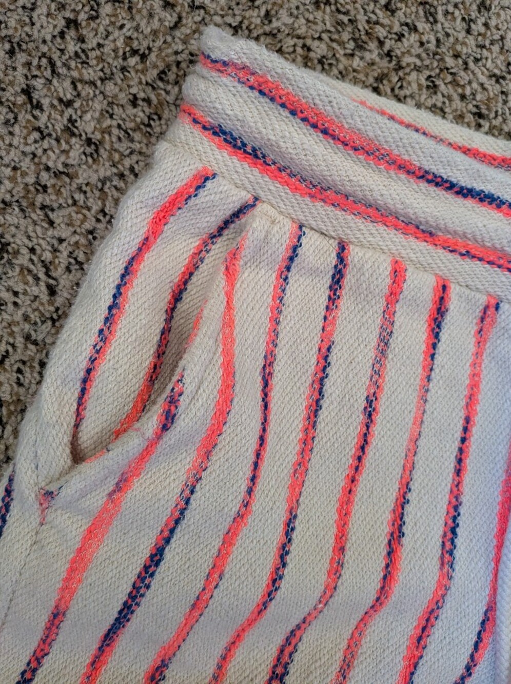 Lou & Grey Striped Terry Shorts - XS - Picture 5 of 5